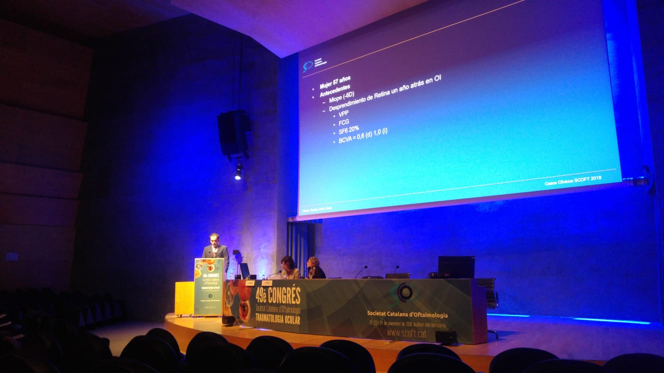 Congreso de la Sociedad Catalana de Oftalmología 2018